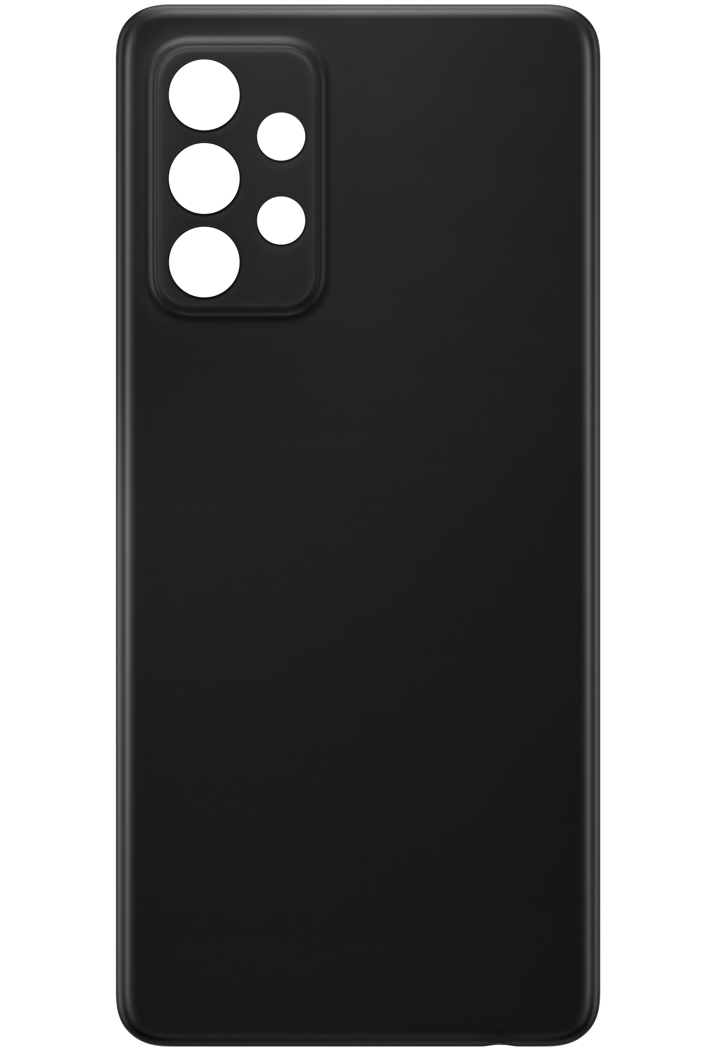 Copertura Batteria compatibile con Samsung Galaxy A52s 5G A528 / A52 5G A526 / A52 A525, Nero