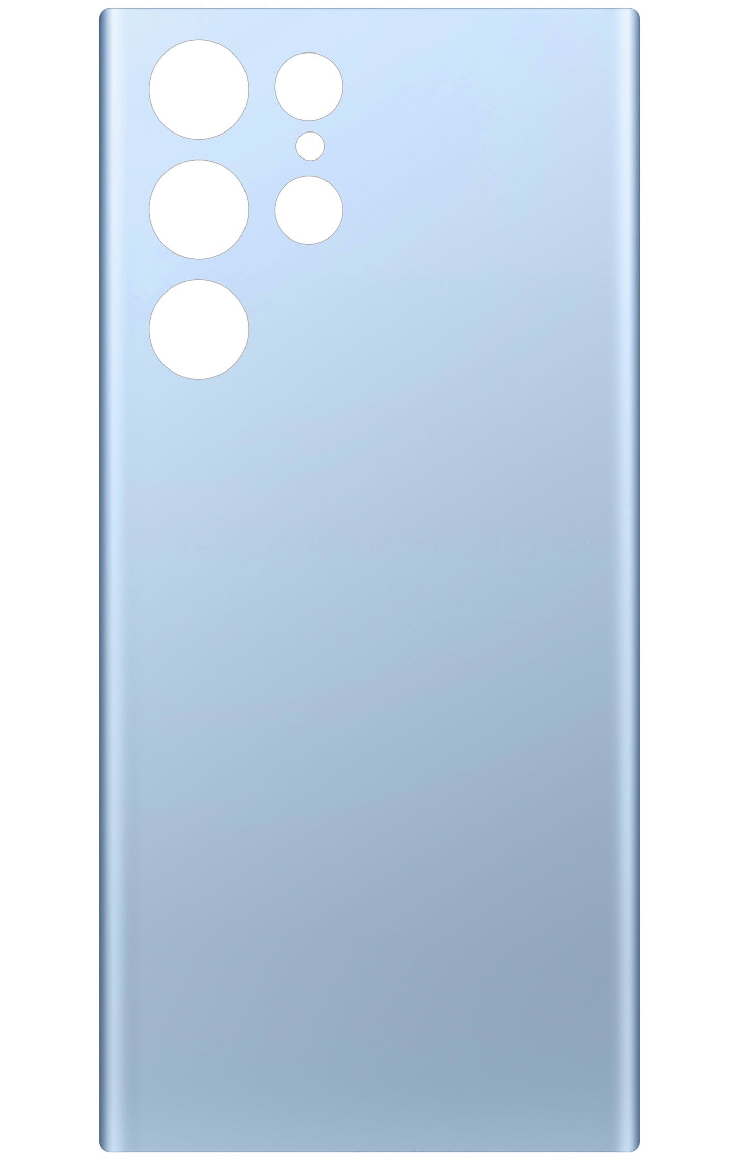 Copertura Batteria compatibile con Samsung Galaxy S22 Ultra 5G S908, Blu