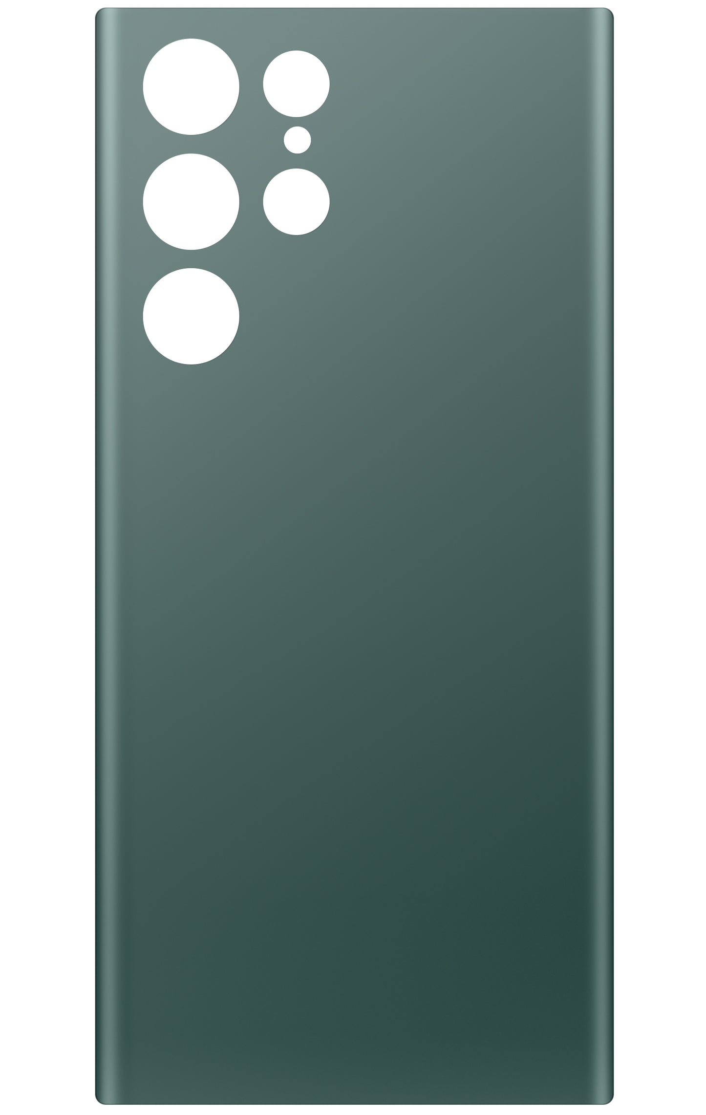 Copertura Batteria compatibile con Samsung Galaxy S22 Ultra 5G S908, Verde