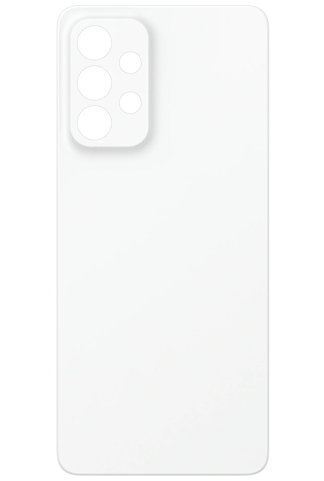 Copertura Batteria compatibile con Samsung Galaxy A33 5G A336, Bianco