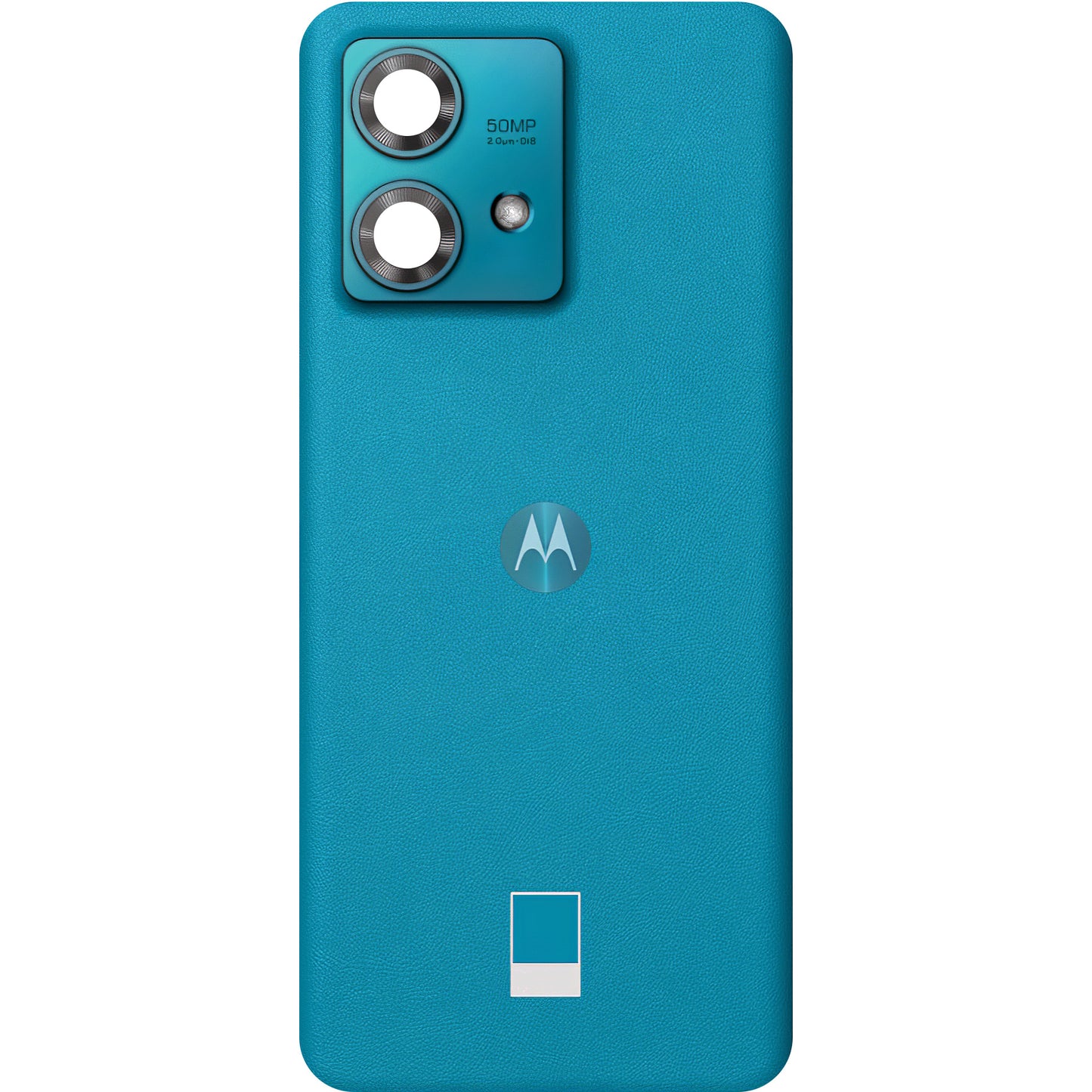 Copertura Batteria Motorola Edge 40 Neo, Blu (Caneel Bay), Service Pack 5S58C23170