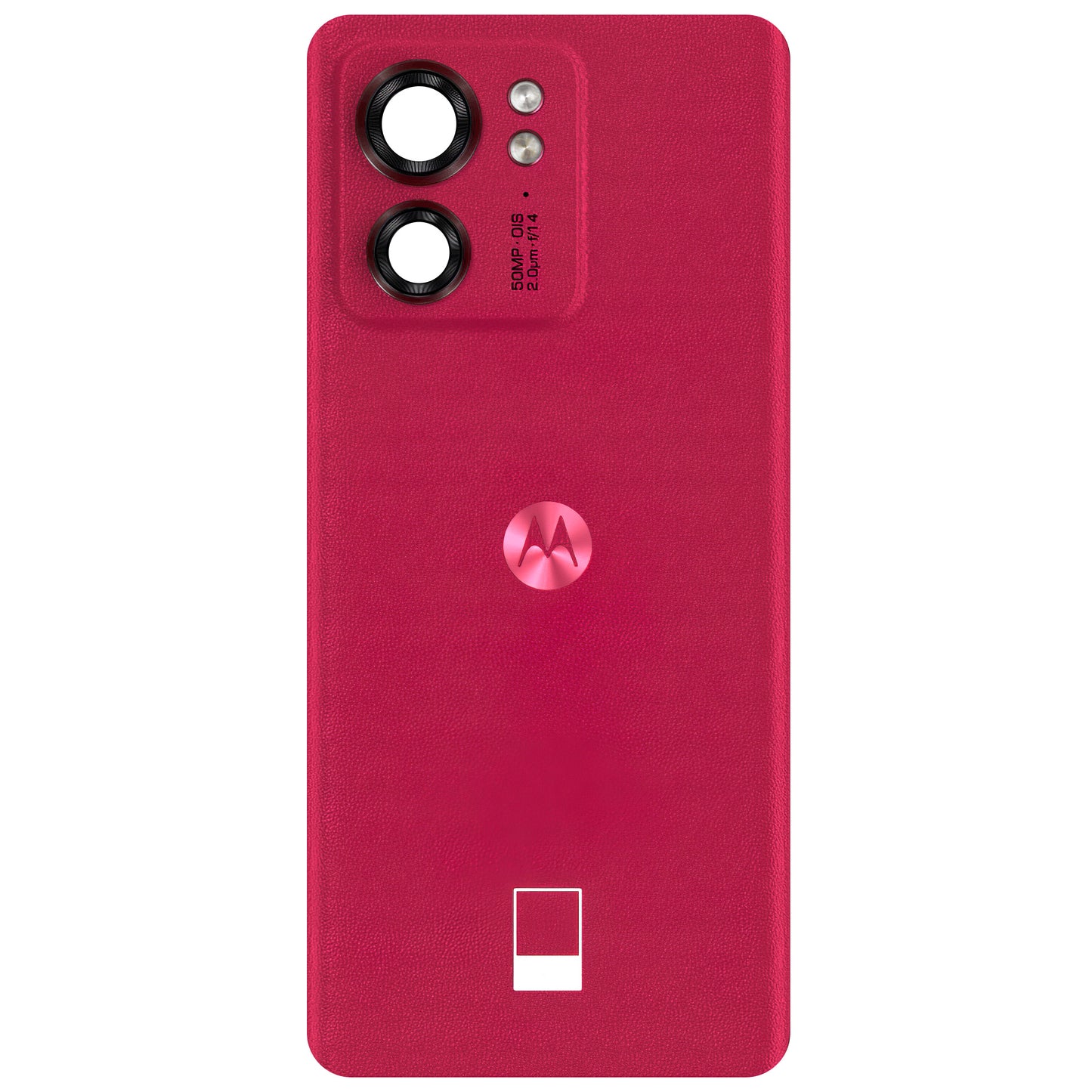 Coperchio della batteria Motorola Edge 40, rosso (Viva Magenta), confezione di servizio 5S58C22715