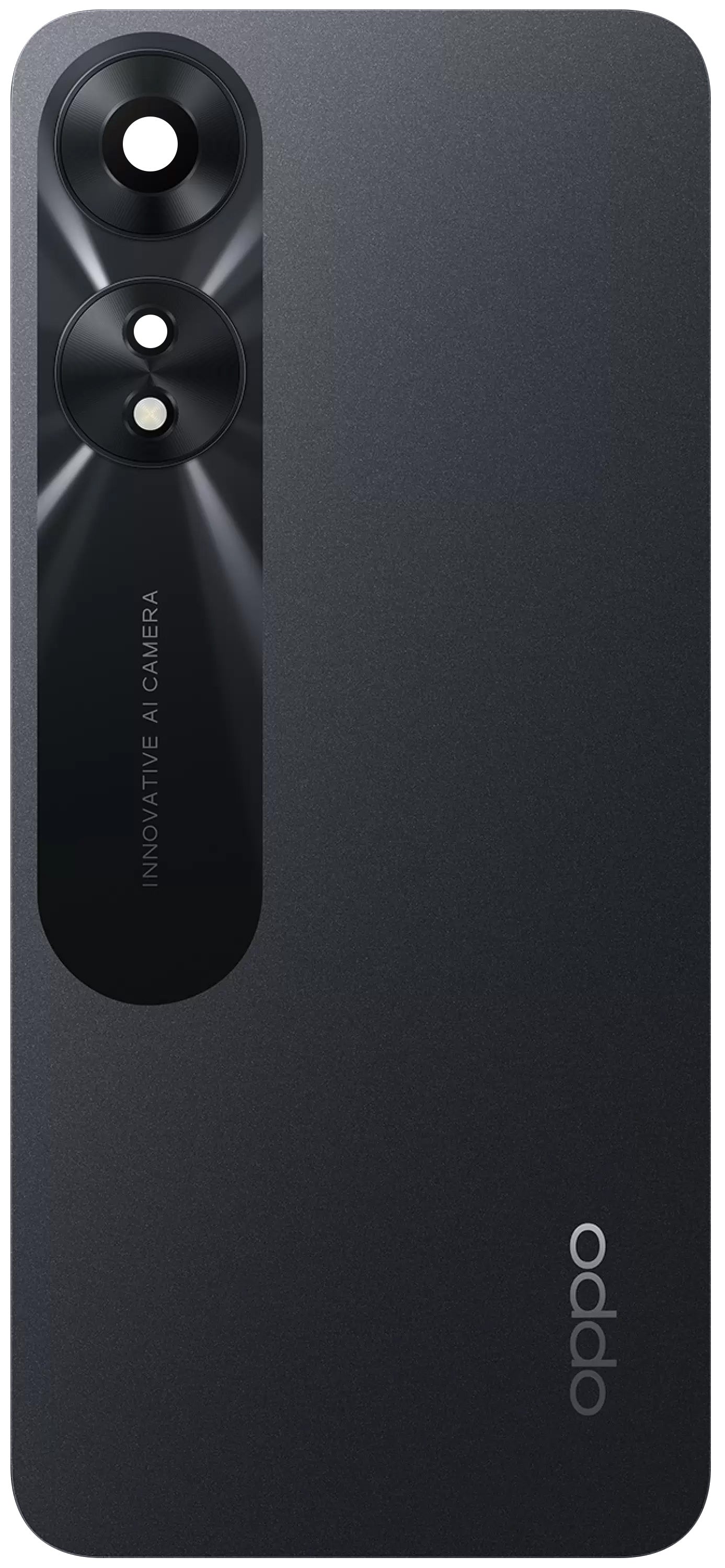 Copertura della batteria Oppo A78 5G, nero incandescente, scambio