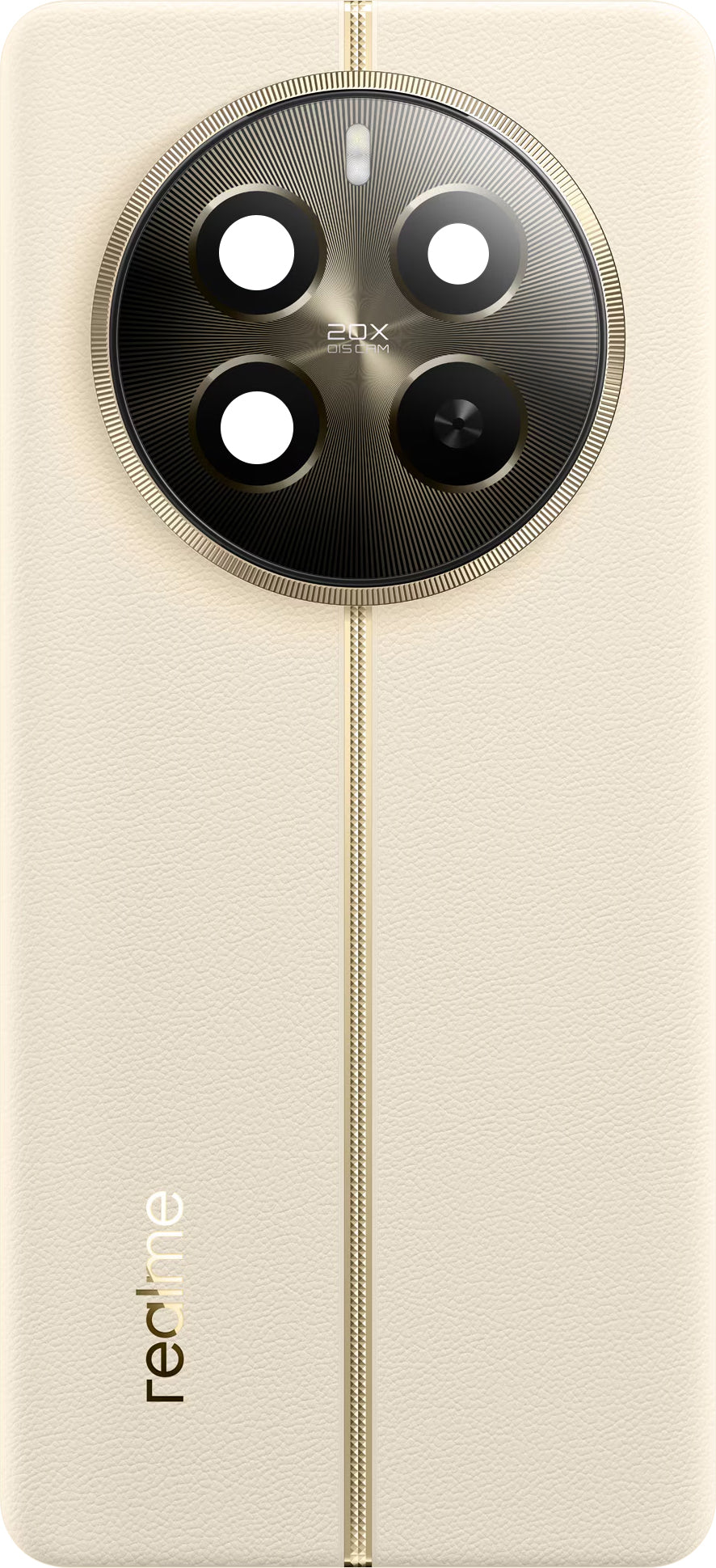 Coperchio Batteria Realme 12 Pro, Dorato (Navigator Beige), Service Pack 621033000192