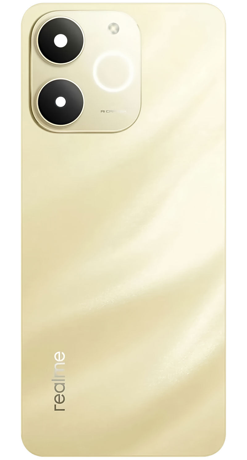 Coperchio Batteria Realme Note 70T, Dorato (Beach Gold), Service Pack 621033000697