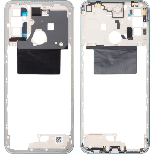 Alloggiamento centrale Oppo A52, bianco