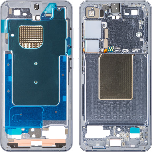 Samsung Galaxy S24 S921 mezza custodia, blu (blu zaffiro), Service Pack GH82-3343418F