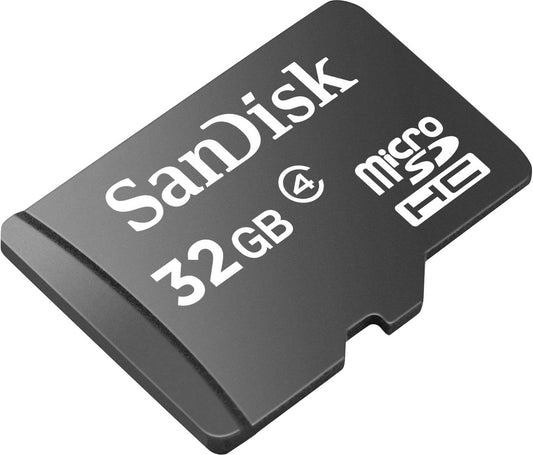 Scheda di memoria microSDHC SanDisk, 32 Gb, Classe 4 SDSDQM-032G-B35