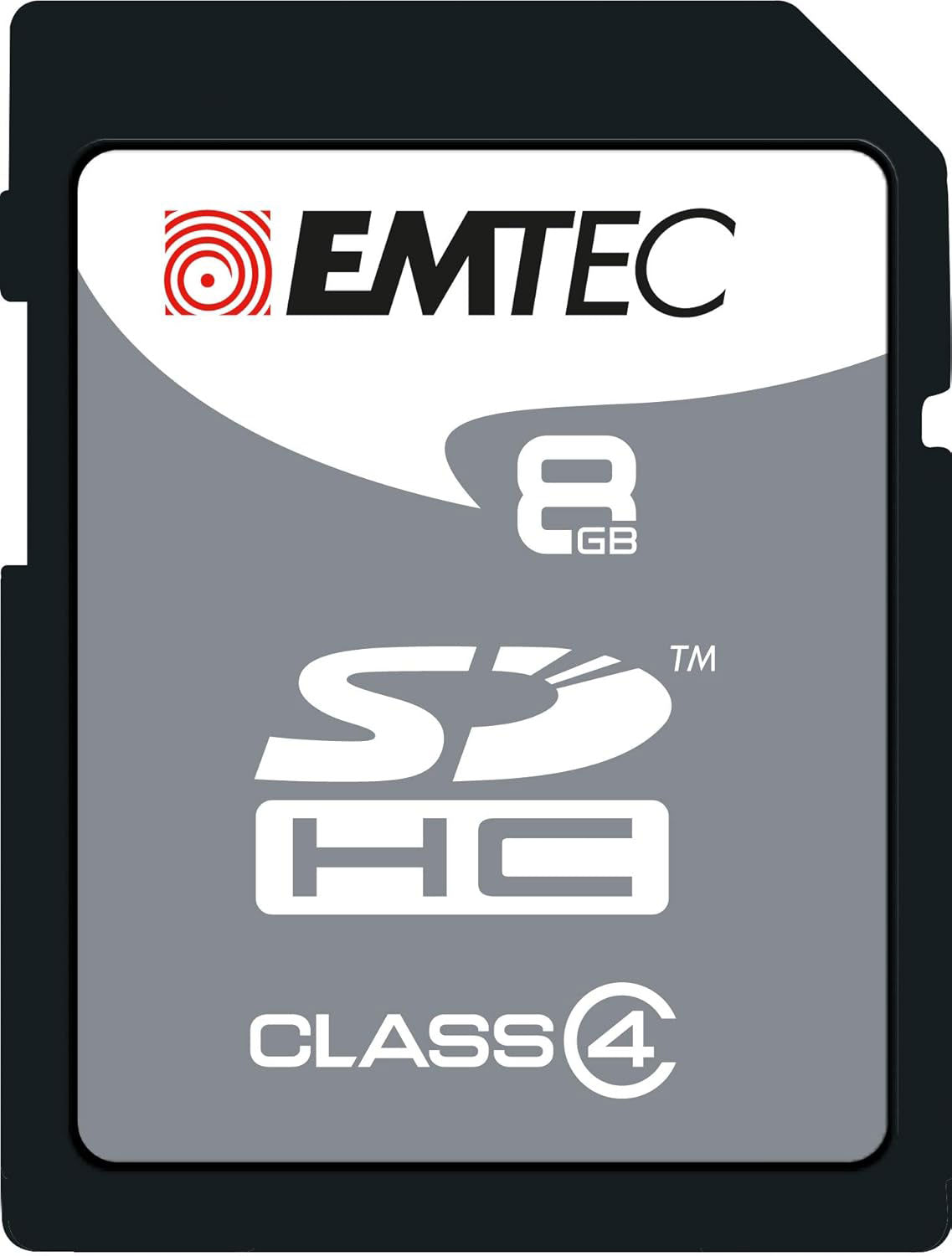 Scheda di Memoria SDHC Emtec EliteSilver, 8Gb, Classe 4 ECMSD8GHC4