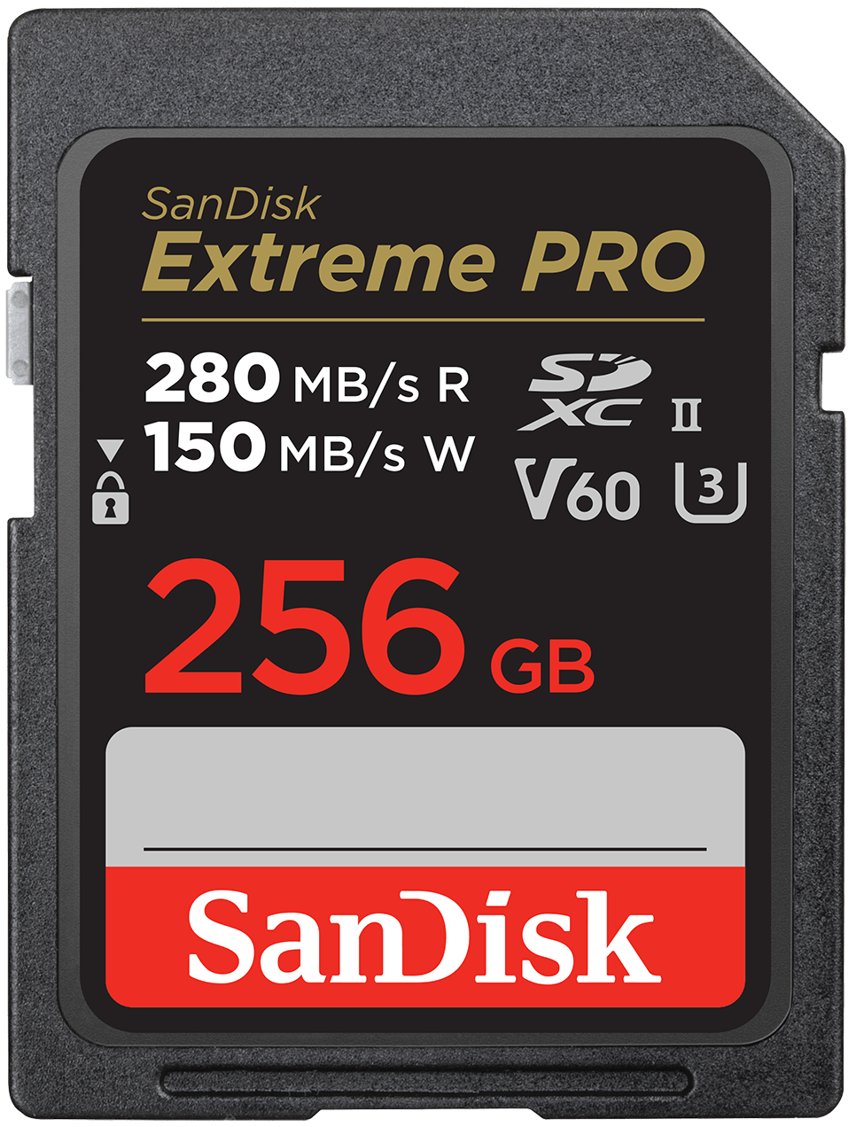 Scheda di memoria SDXC SanDisk Extreme Pro, 256Gb, Classe 10 / UHS-2 U3 SDSDXEP-256G-GN4IN