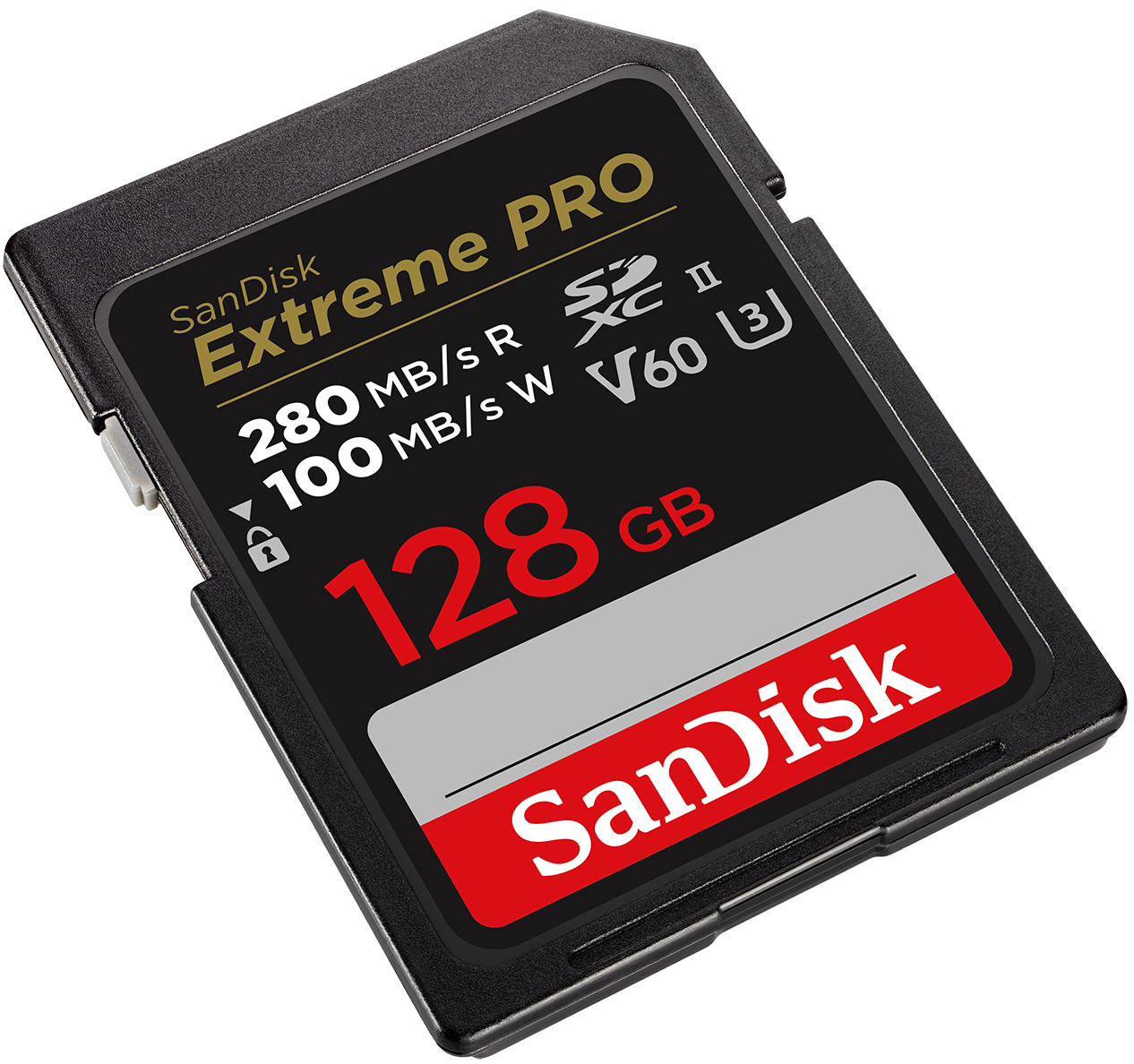 Scheda di memoria SDXC SanDisk Extreme Pro, 128Gb, Classe 10 / UHS-2 U3 SDSDXEP-128G-GN4IN