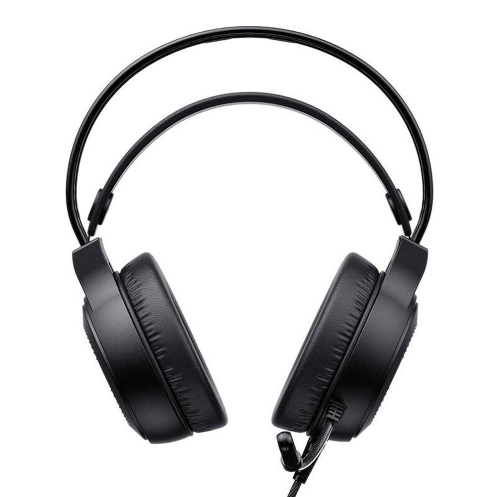 Cuffie Gaming 3.5mm HAVIT H2040d, RGB, 2.1m, Nere