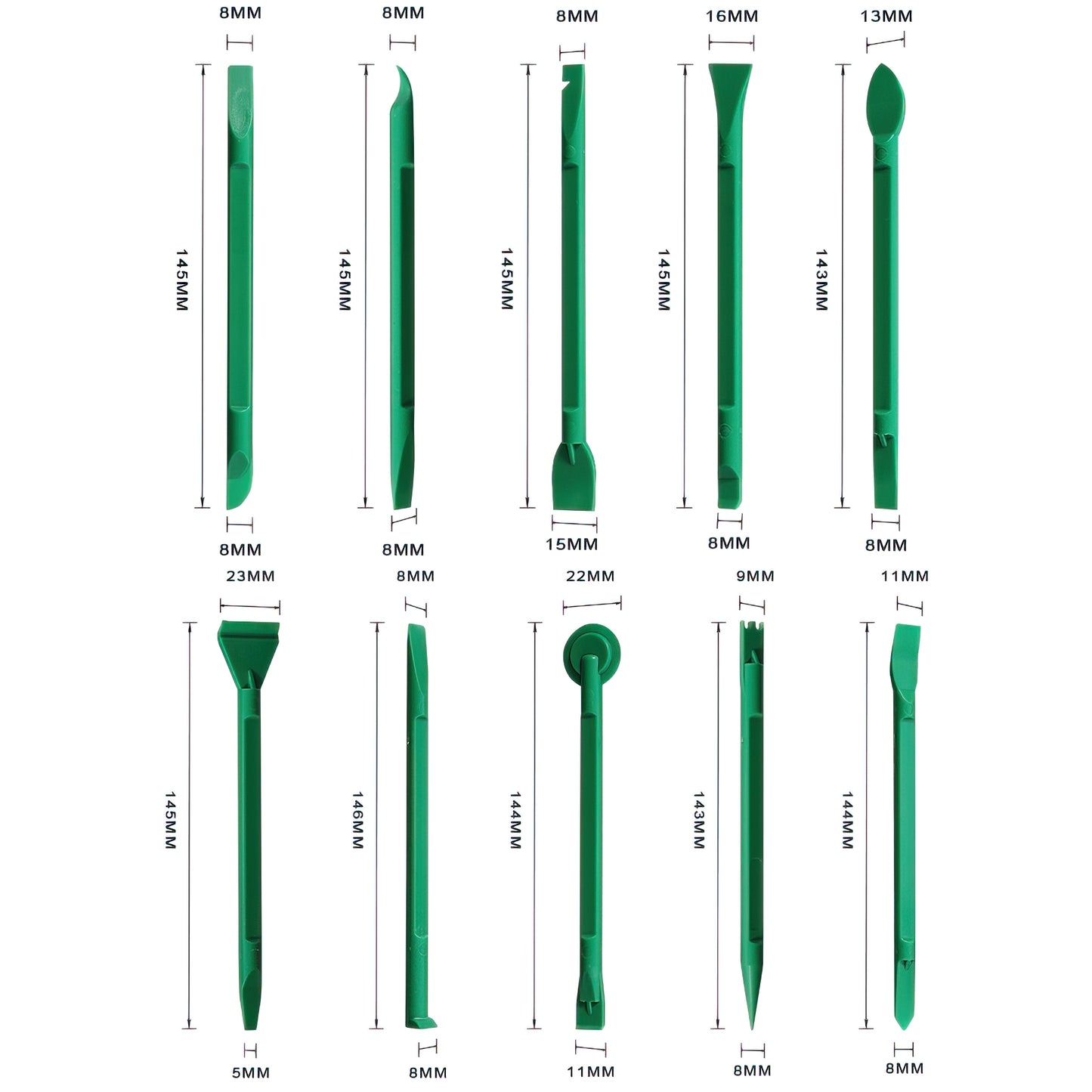 Clips Plastica Best BST-041, 10in1
