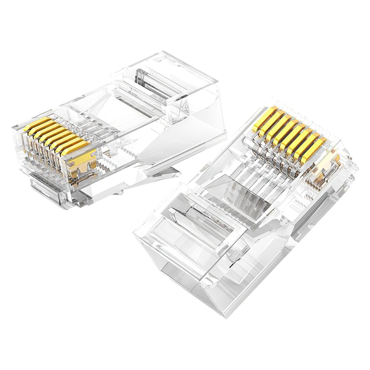 Connettore di rete UGREEN NW120, RJ45, Cat6, set 100 pezzi