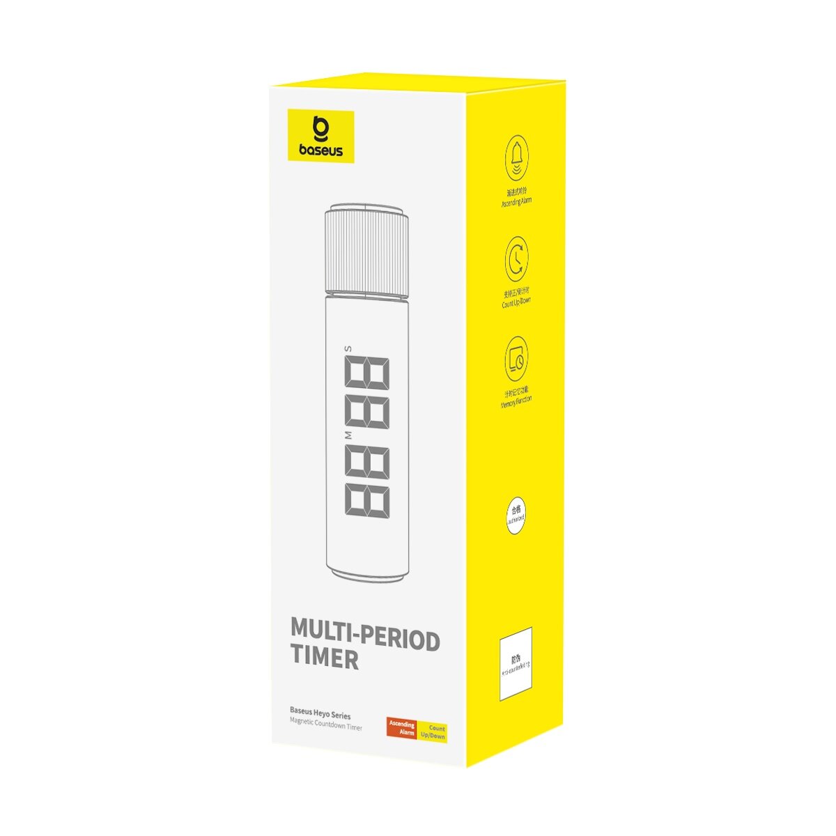 Timer Temporizzatore Baseus Heyo, Nero L60448003111-00