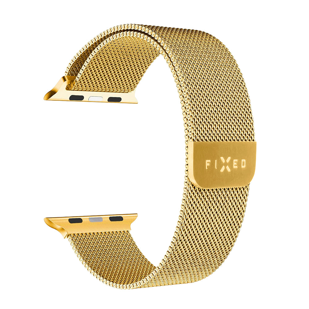 Cinturino Fixed Mesh per Apple Watch 42mm / 41mm / 40mm / 38mm Series, Dorato
