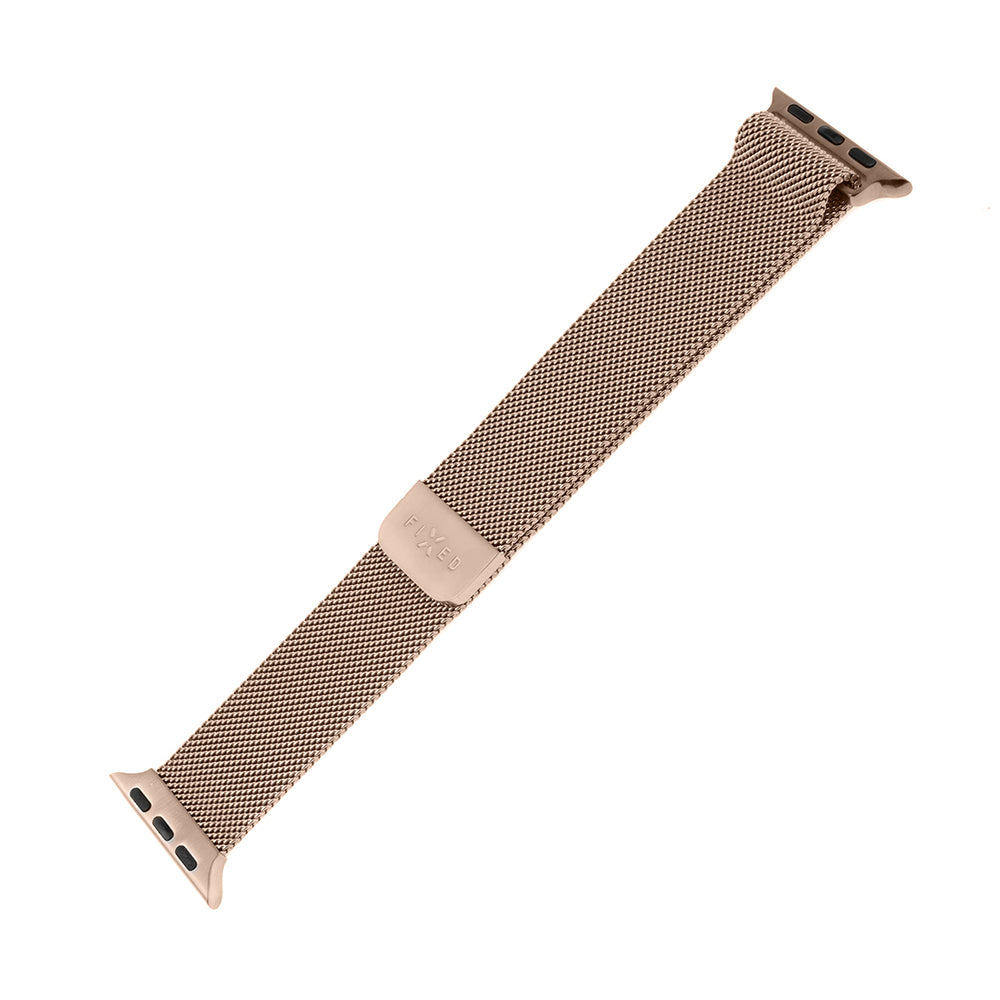Cinturino Fixed Mesh per Apple Watch 42mm / 41mm / 40mm / 38mm Series, Oro Rosa