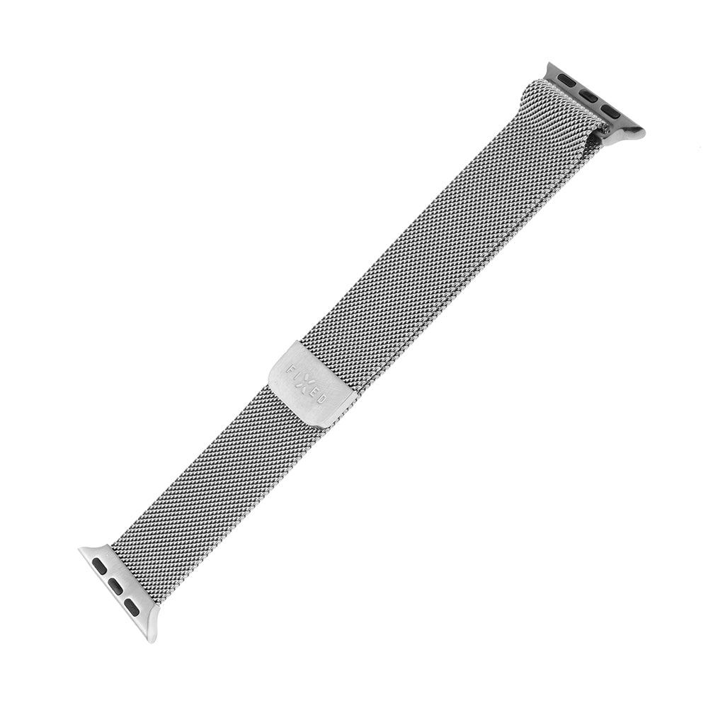 Cinturino Fixed Mesh per Apple Watch 49mm / 46mm / 45mm / 44mm / 42mm Series, Argento