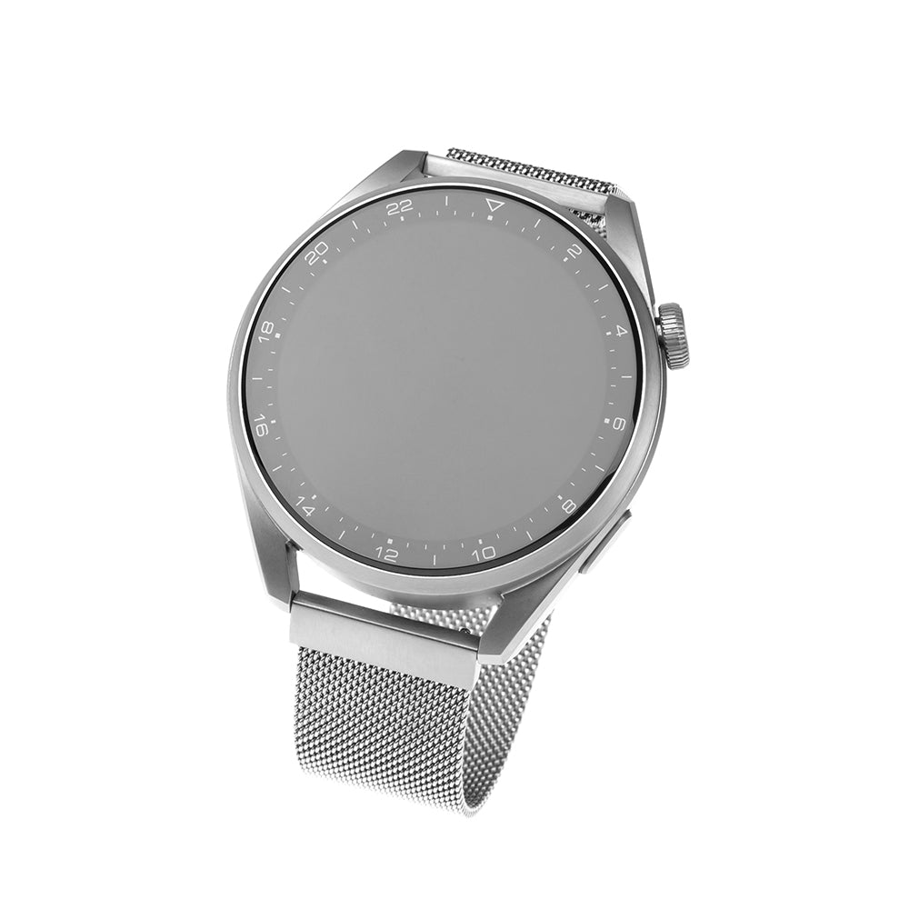 Cinturino Fixed Mesh per Samsung Galaxy Watch / Huawei Watch Series, 20mm, Argento