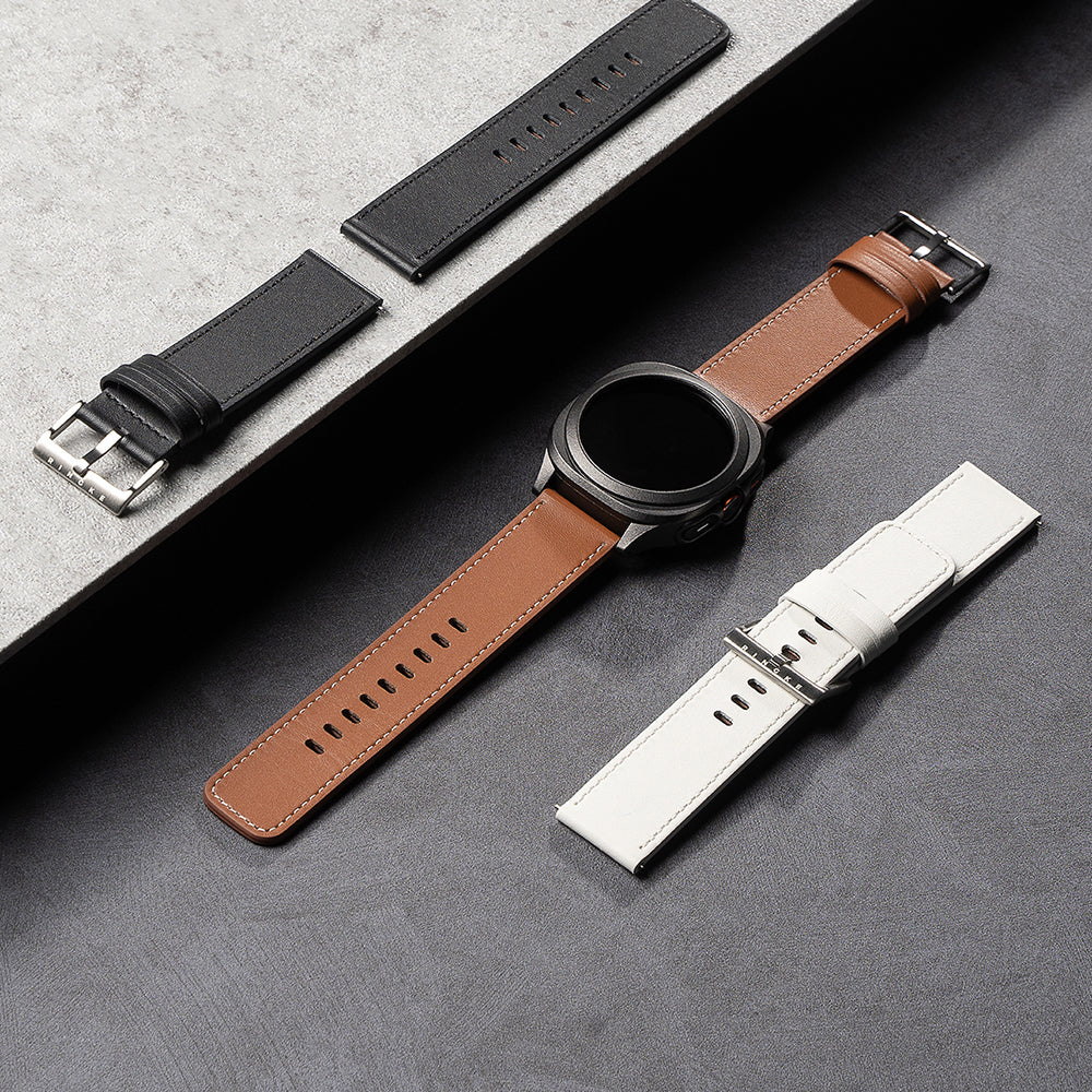 Cinturino Ringke One Basic Bold per Fossil Watch / Mobvoi Watch / Suunto Watch Series, 24mm, Bianco