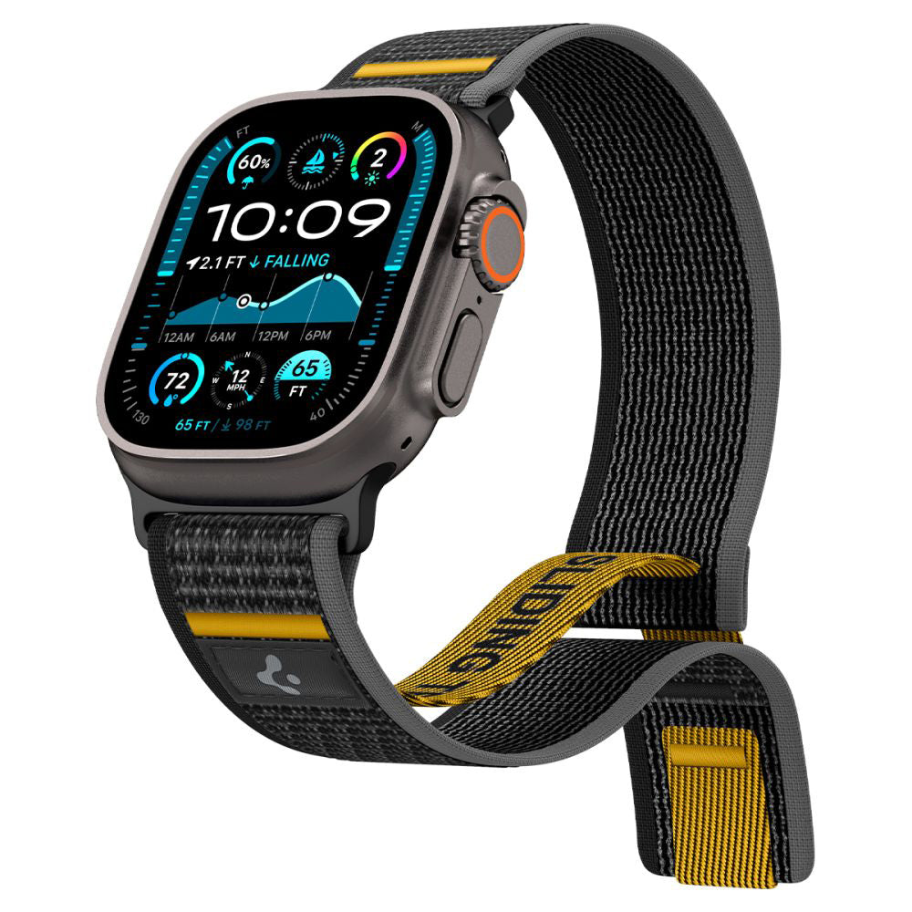 Cinturino Spigen Athlex Air per Apple Watch 49mm / 46mm / 45mm / 44mm Series, Nero AMP09033