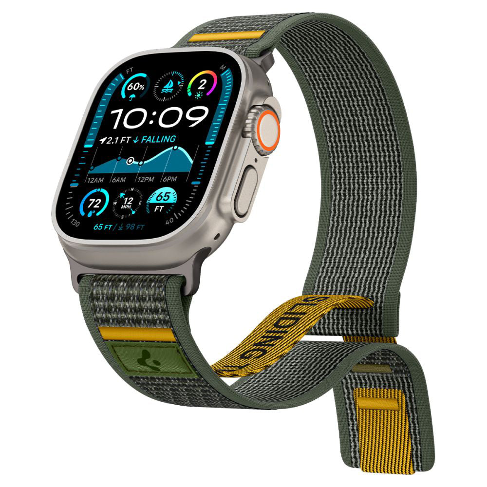 Cinturino Spigen Athlex Air per Apple Watch 49mm / 46mm / 45mm / 44mm Series, Verde AMP09035