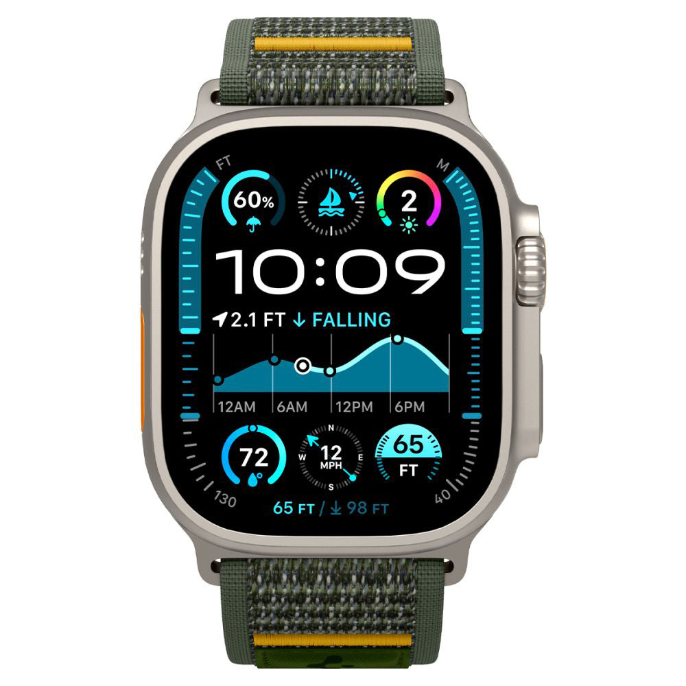 Cinturino Spigen Athlex Air per Apple Watch 49mm / 46mm / 45mm / 44mm Series, Verde AMP09035
