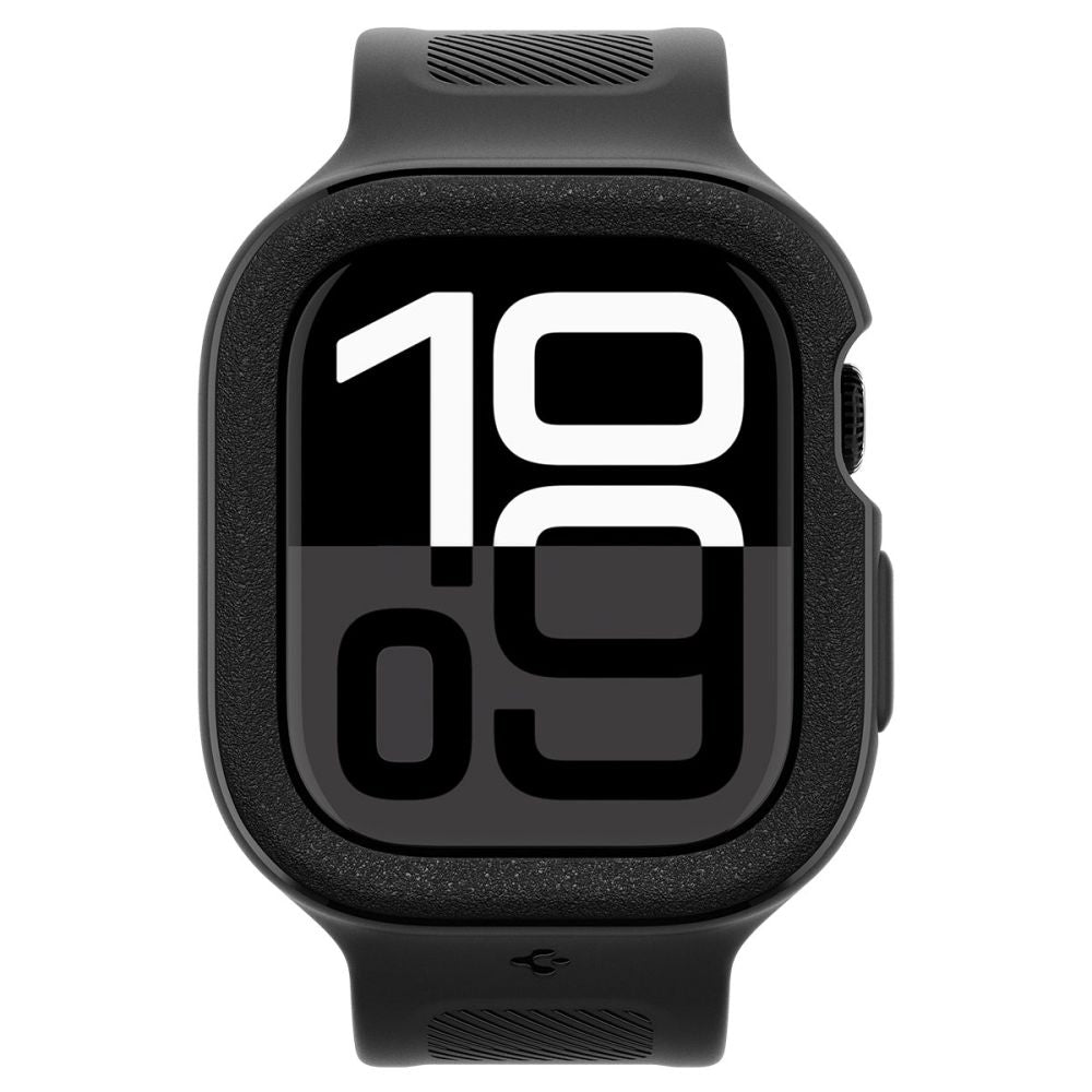 Cinturino Spigen Caseology Vault Pro per Apple Watch Series 10 / 11 46mm, Nero Opaco