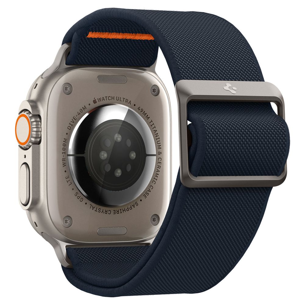 Cinturino Spigen Fit Lite Ultra per Apple Watch 49mm / 46mm / 45mm / 44mm / 42mm Series, Blu Navy AMP05984