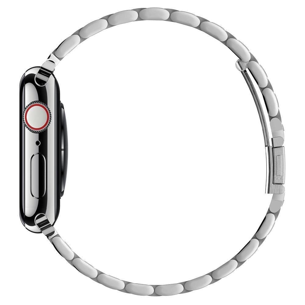 Cinturino Spigen Modern Fit per Apple Watch 49mm / 46mm / 45mm / 44mm / 42mm Series, Argento 062MP25404