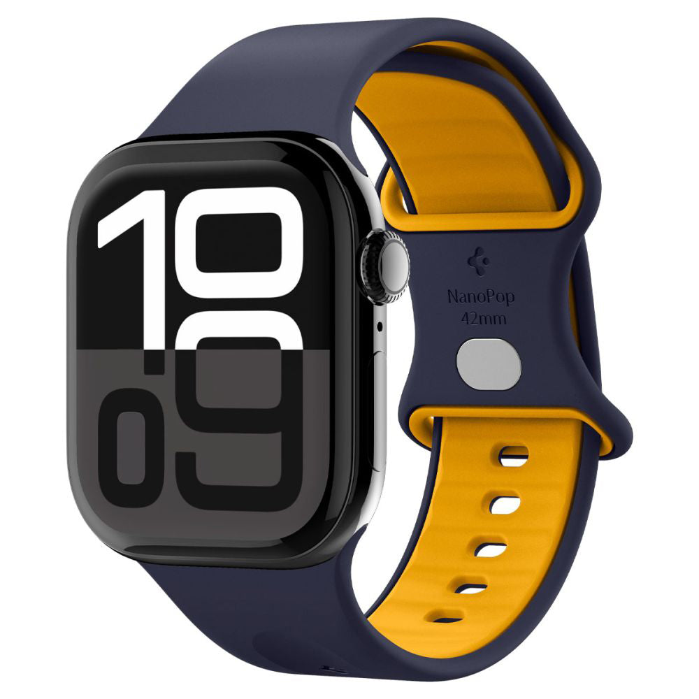 Cinturino Spigen Nano Pop per Apple Watch 42mm / 41mm / 40mm / 38mm Series, Blu Navy AMP09325