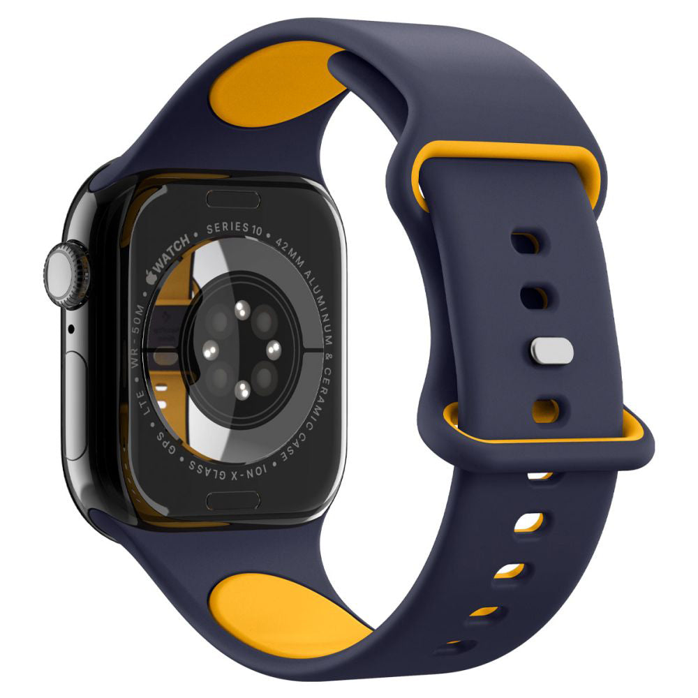 Cinturino Spigen Nano Pop per Apple Watch 42mm / 41mm / 40mm / 38mm Series, Blu Navy AMP09325