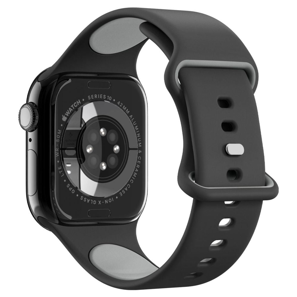 Cinturino Spigen Nano Pop per Apple Watch 42mm / 41mm / 40mm / 38mm Series, Nero AMP09324