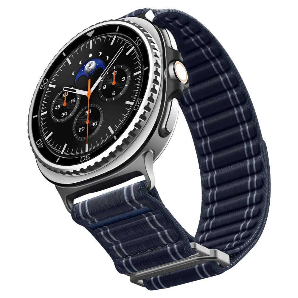 Cinturino Spigen WBF0 per Samsung Galaxy Watch8 / Watch8 Classic Series, Blu Navy AMP10155