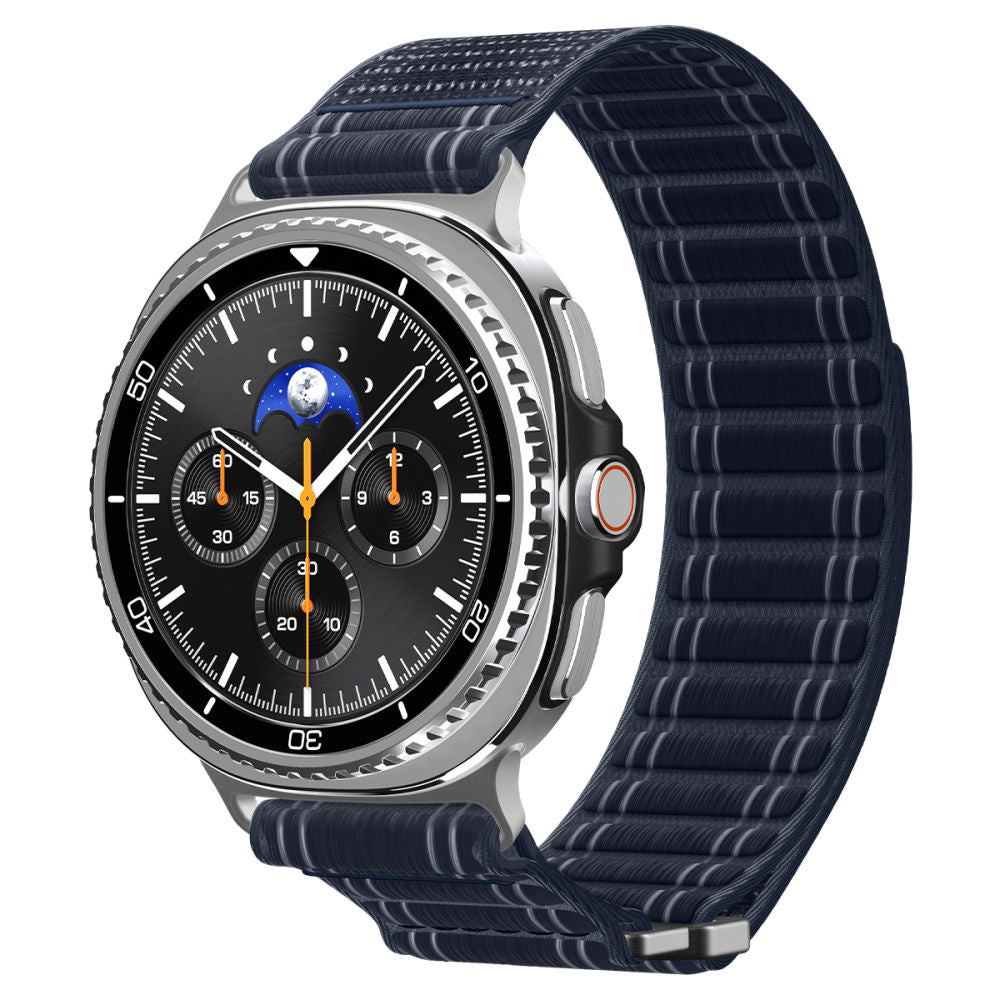 Cinturino Spigen WBF0 per Samsung Galaxy Watch8 / Watch8 Classic Series, Blu Navy AMP10155