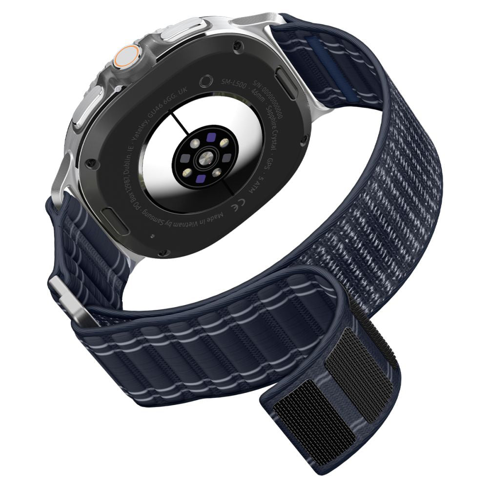 Cinturino Spigen WBF0 per Samsung Galaxy Watch8 / Watch8 Classic Series, Blu Navy AMP10155