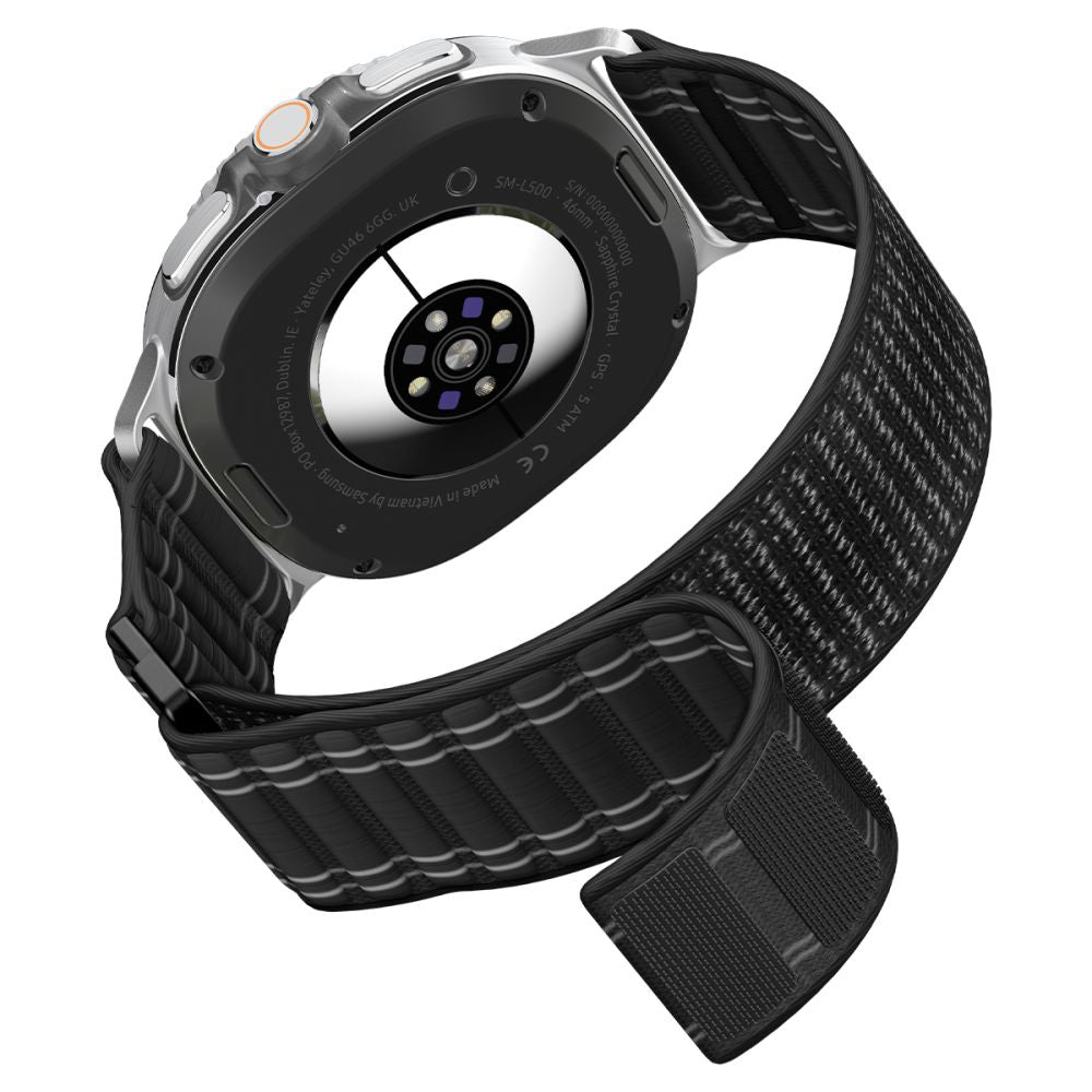 Cinturino Spigen WBF0 per Samsung Galaxy Watch8 / Watch8 Classic Series, Nero AMP10153