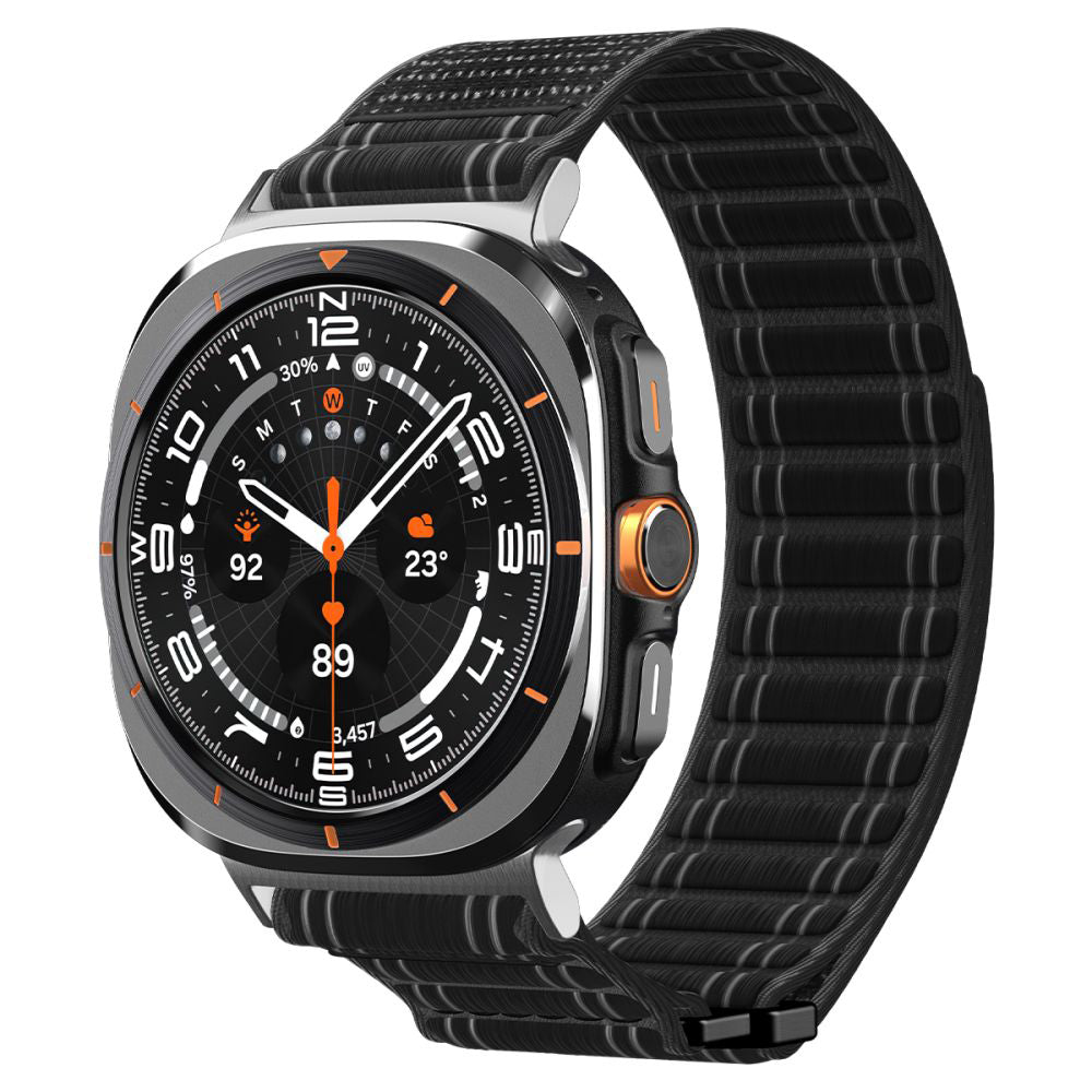 Cinturino Spigen WBF0 per Samsung Galaxy Watch Ultra, Nero AMP10146