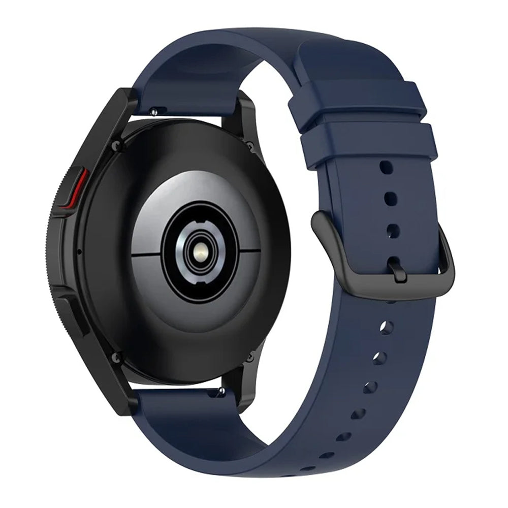 Cinturino Techsuit W001 per Samsung Galaxy Watch / Huawei Watch Series, 20mm, Blu Scuro