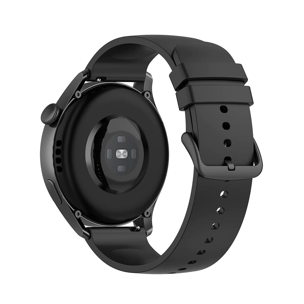 Cinturino Techsuit W001 per Samsung Galaxy Watch / Huawei Watch Series, 20mm, Nero