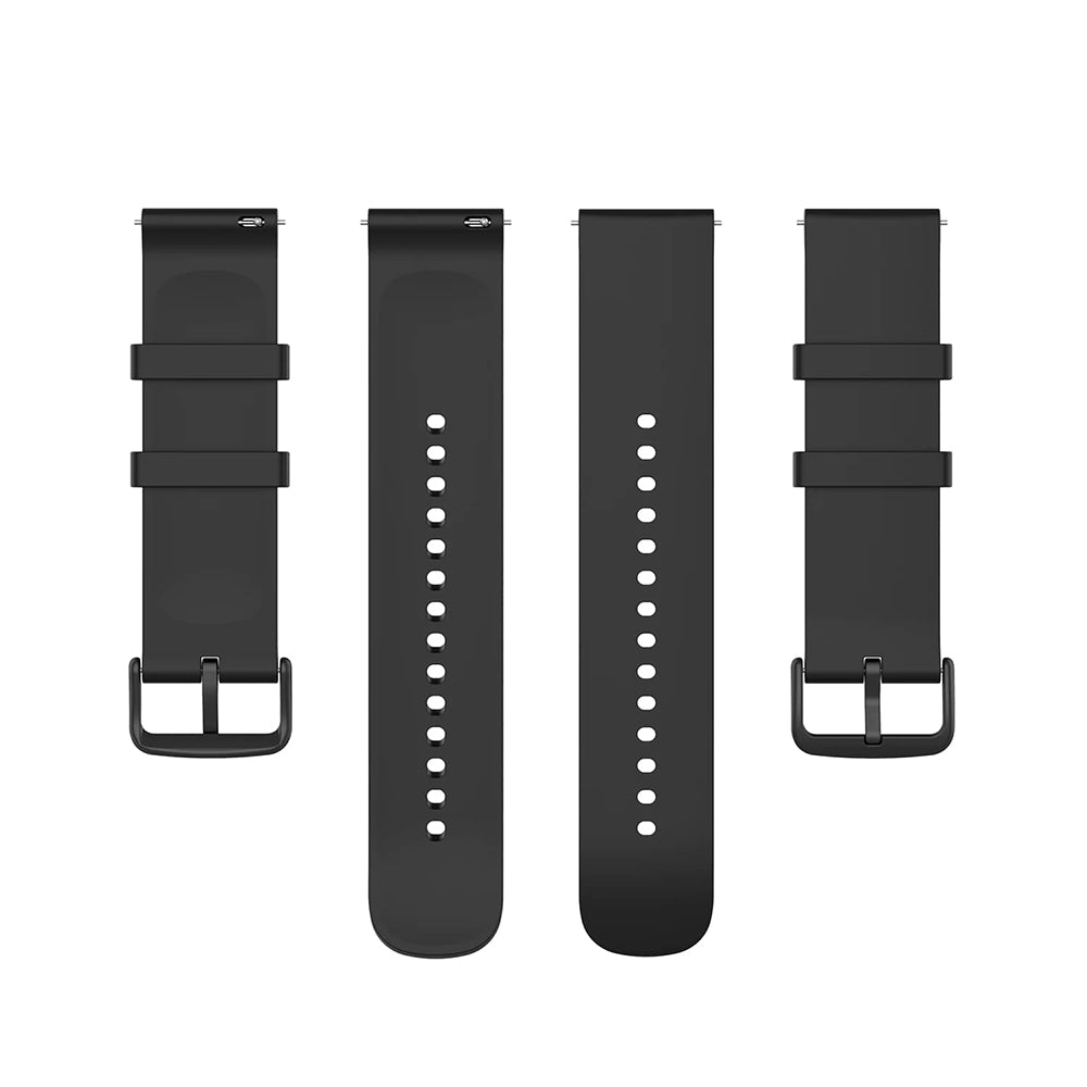 Cinturino Techsuit W001 per Samsung Galaxy Watch / Huawei Watch Series, 20mm, Nero