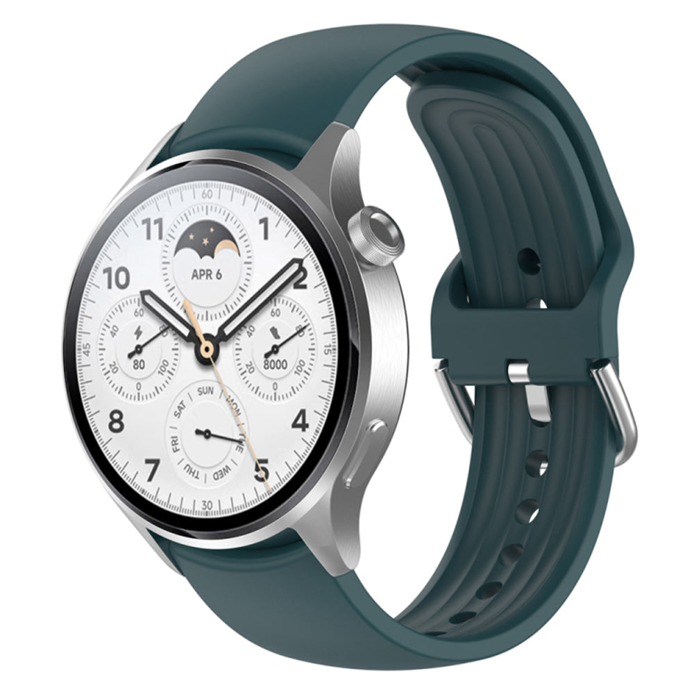 Cinturino Techsuit W003 per Huawei Watch / Xiaomi Watch Series, 22mm, Verde