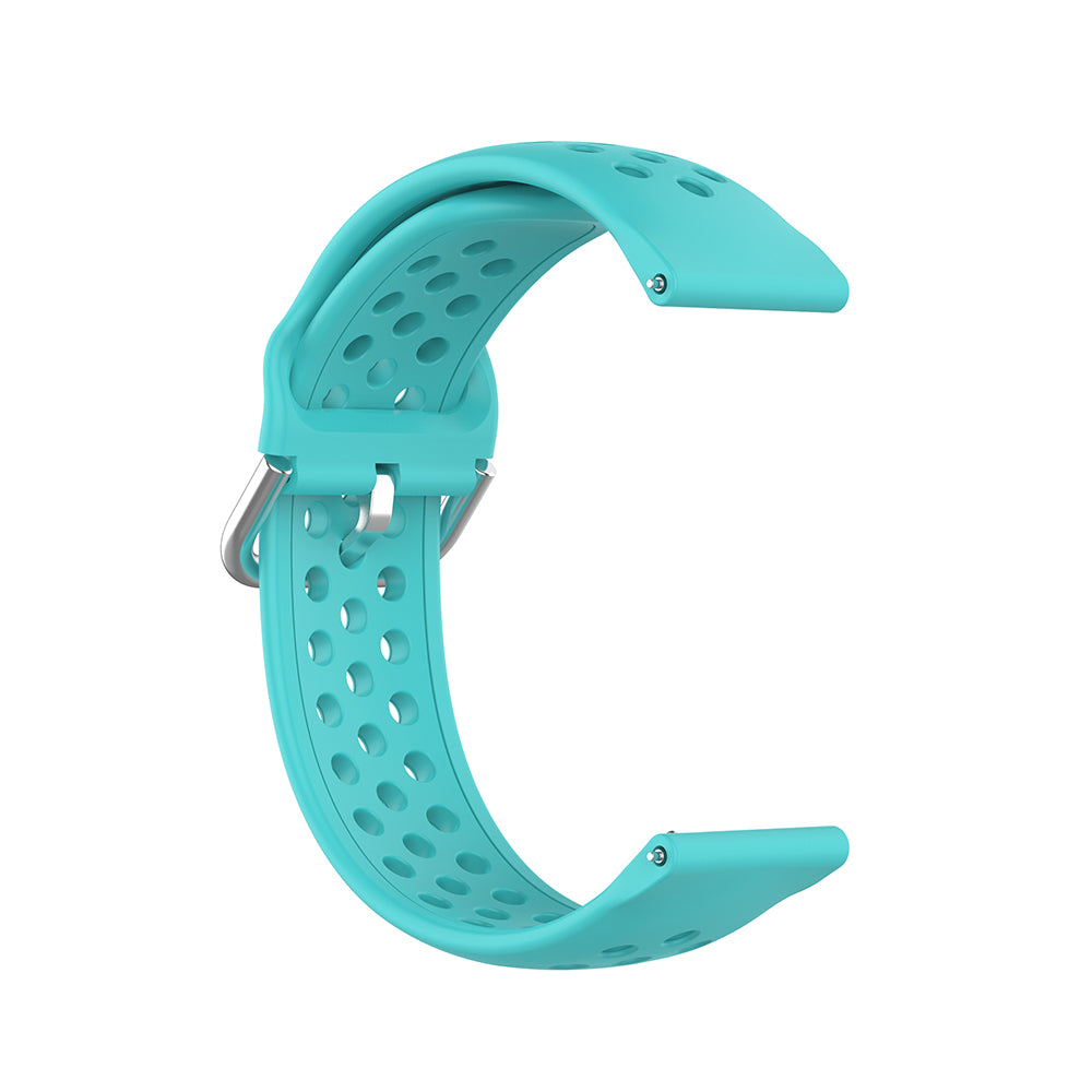 Cinturino Techsuit W004 per Samsung Galaxy Watch / Huawei Watch Series, 20mm, Turchese
