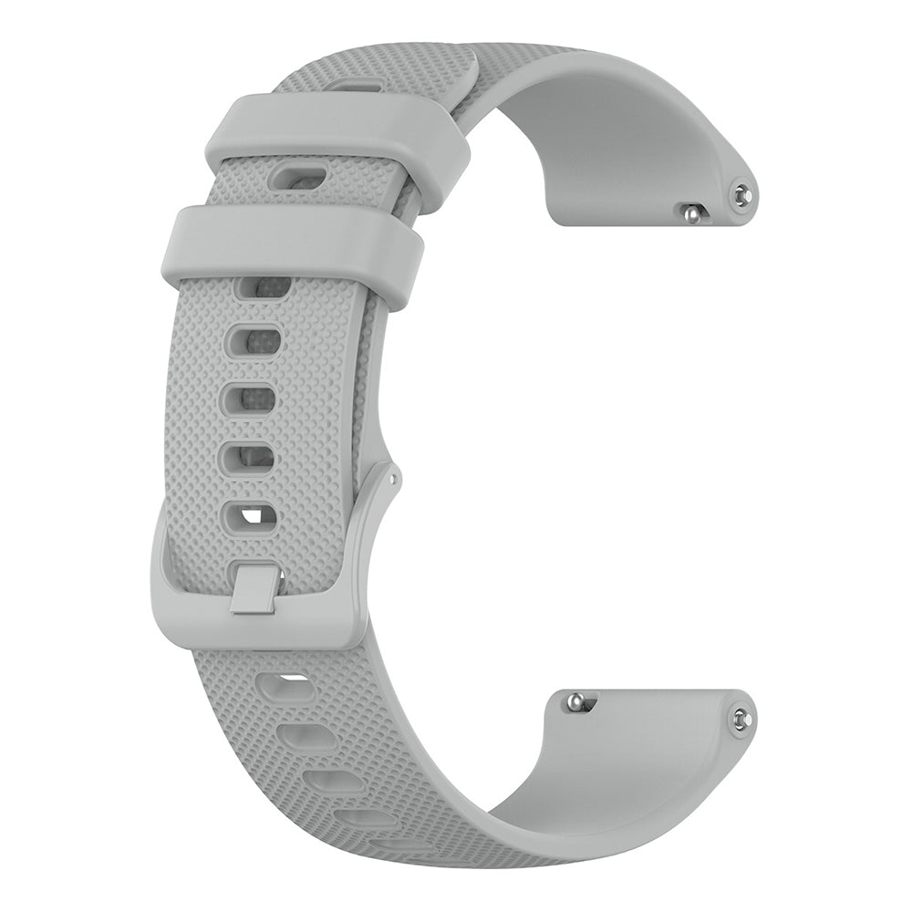 Cinturino Techsuit W006 per Huawei Watch / Garmin Watch Series, 18mm, Grigio