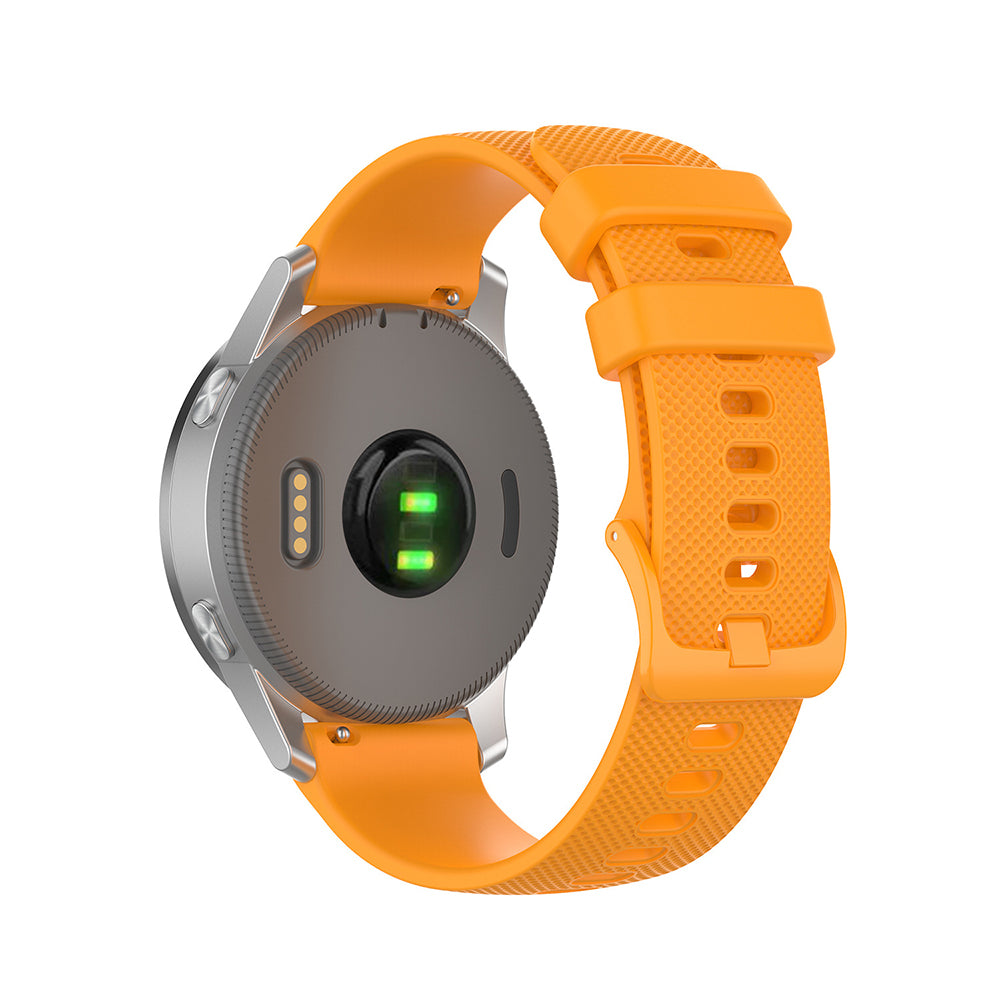 Cinturino Techsuit W006 per Huawei Watch / Garmin Watch Series, 18mm, Arancione
