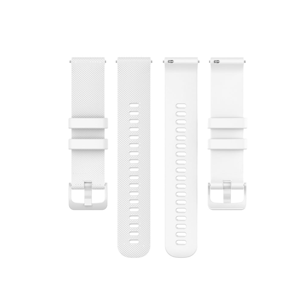 Cinturino Techsuit W006 per Huawei Watch / Garmin Watch Series, Bianco