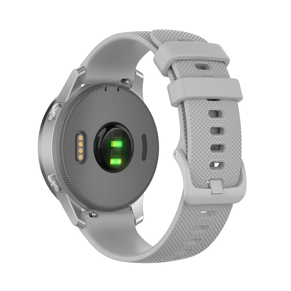 Cinturino Techsuit W006 per Samsung Galaxy Watch / Huawei Watch Series, 20mm, Grigio