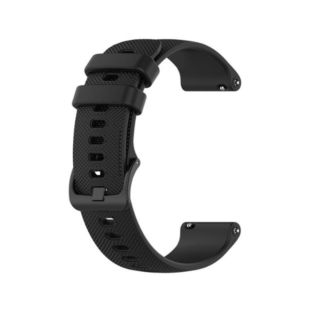 Cinturino Techsuit W006 per Samsung Galaxy Watch / Huawei Watch Series, 20mm, Nero