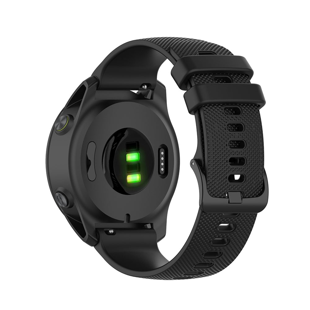 Cinturino Techsuit W006 per Samsung Galaxy Watch / Huawei Watch Series, 20mm, Nero