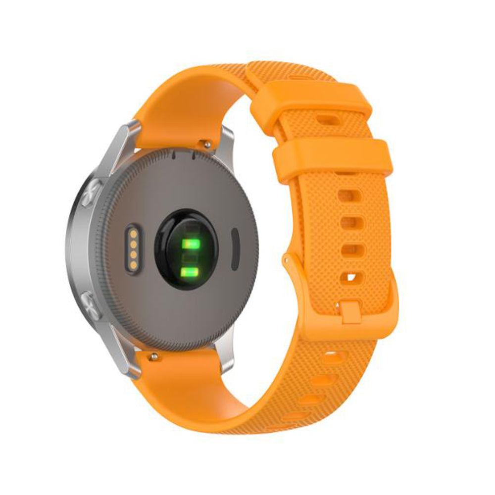 Cinturino Techsuit W006 per Samsung Galaxy Watch / Huawei Watch Series, 20mm, Arancione